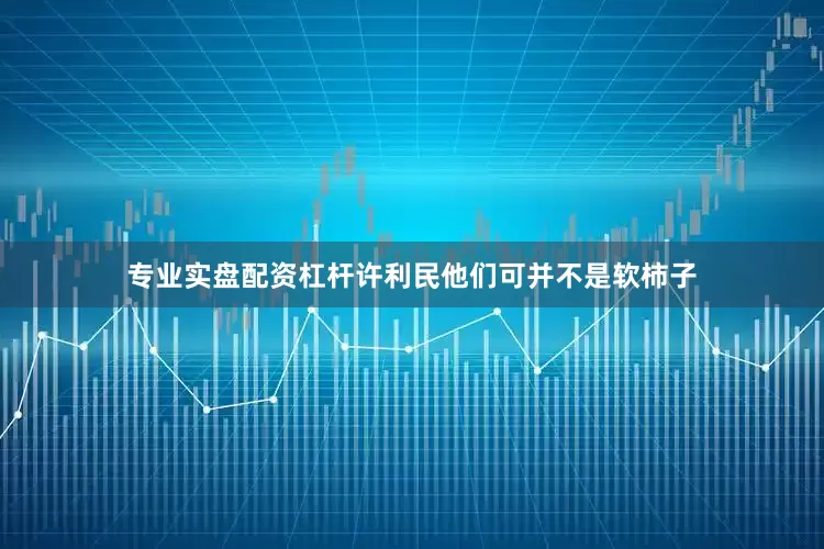 专业实盘配资杠杆许利民他们可并不是软柿子